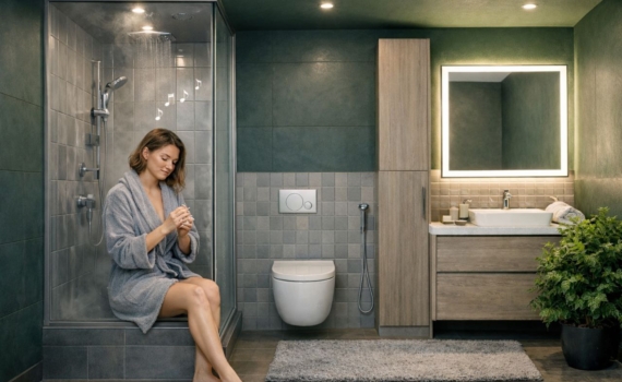 Ванная будущего: западный тренд, который меняет представление о душе — без дверей и бортиков Ванная будущего: западный тренд, который меняет представление о душе — без дверей и бортиков